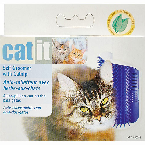 Catit Scratch Pad Self Groomer with Catnip