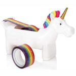 Unicorn Tape Dispenser with Rainbow Tape