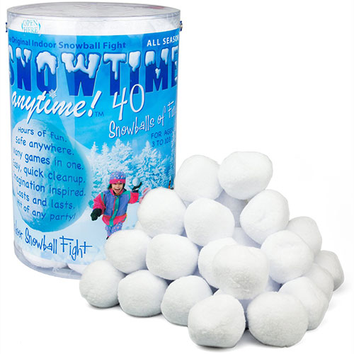 Indoor Snowball Fight