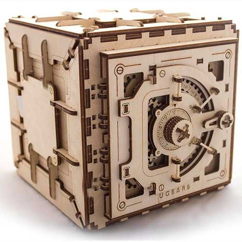 Mechanical Safe 3d Puzzle Ugears