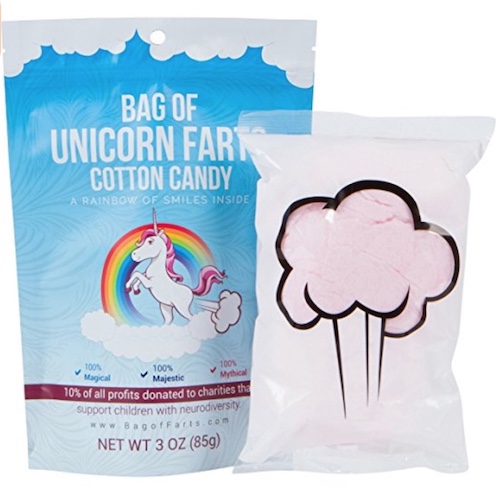 Bag of Unicorn Farts Cotton Candy