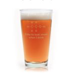 Chemistry of Alcohol Pint Glass