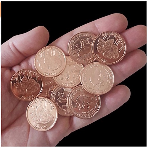 Zero F's Given Coins