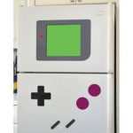 Game Boy Refrigerator Magnet Dry Erase Board