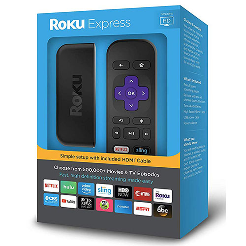 Roku Express HD Streaming Media