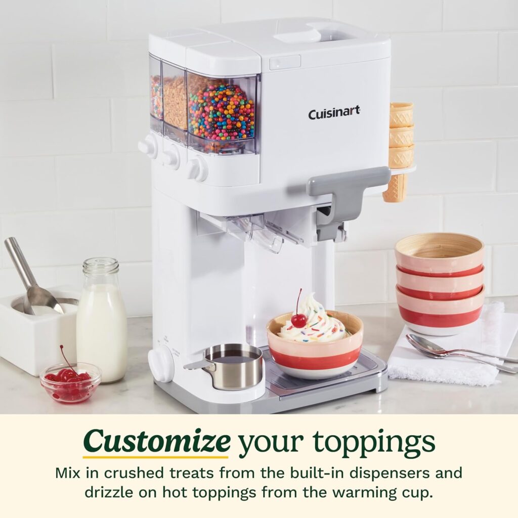 Cuisinart Soft Serve Ice Cream Maker Machine