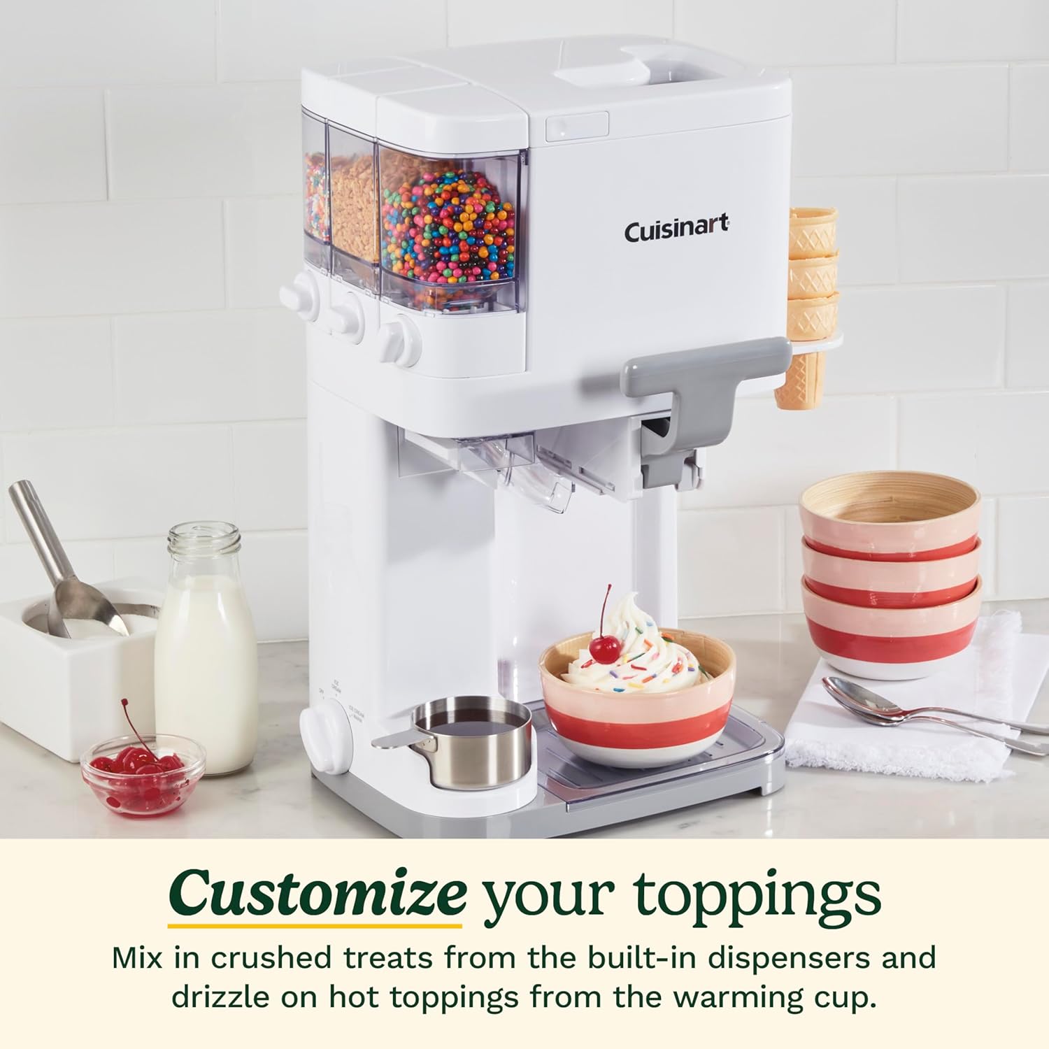 Cuisinart Soft Serve Ice Cream Maker Machine