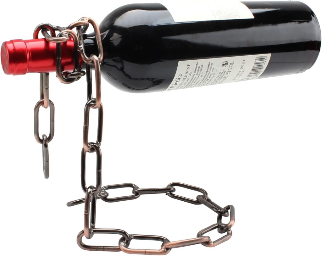 Floating Balancing Wine Bottle Holder