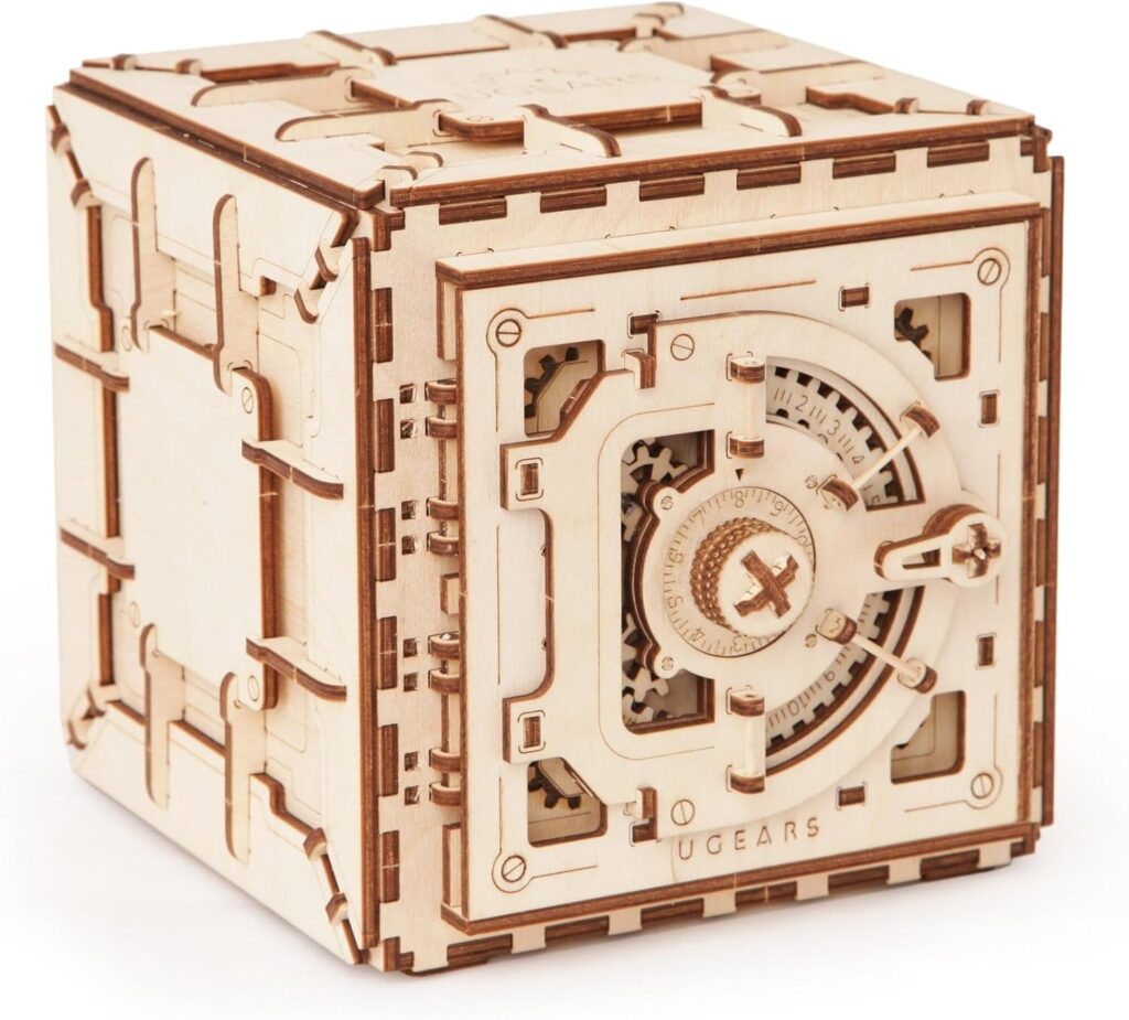 Mechanical Safe 3D Puzzle Ugears