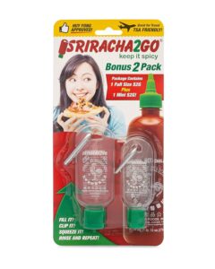 Pocket Sriracha Mini Keychain Combo